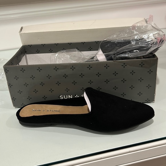 Mules Slip suede low heels - Picture 7 of 7